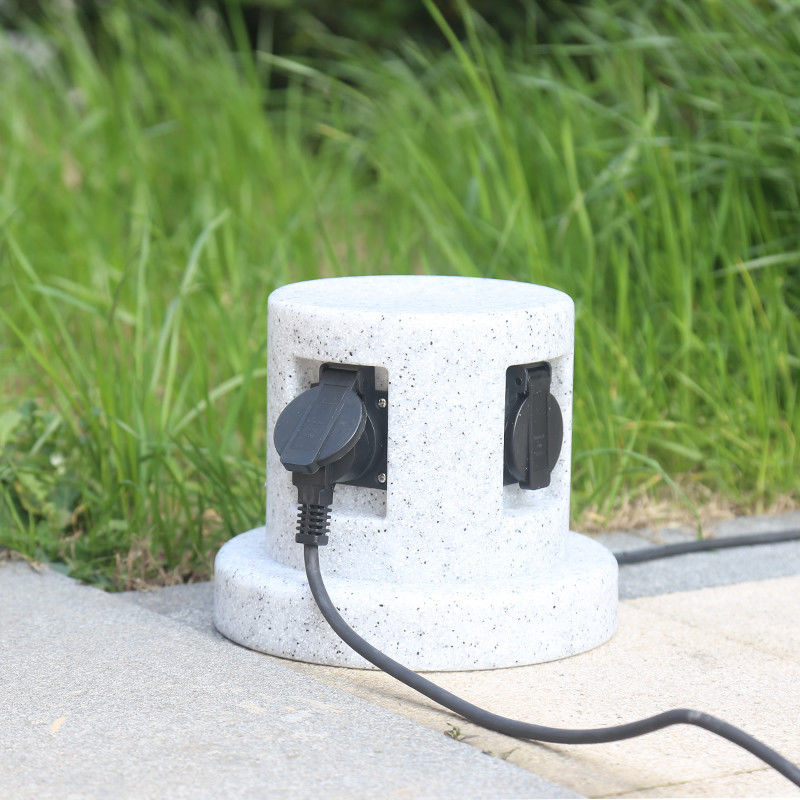 Outdoor Garden Inground Lawn Electrical Power Sockets Outlet Imitation