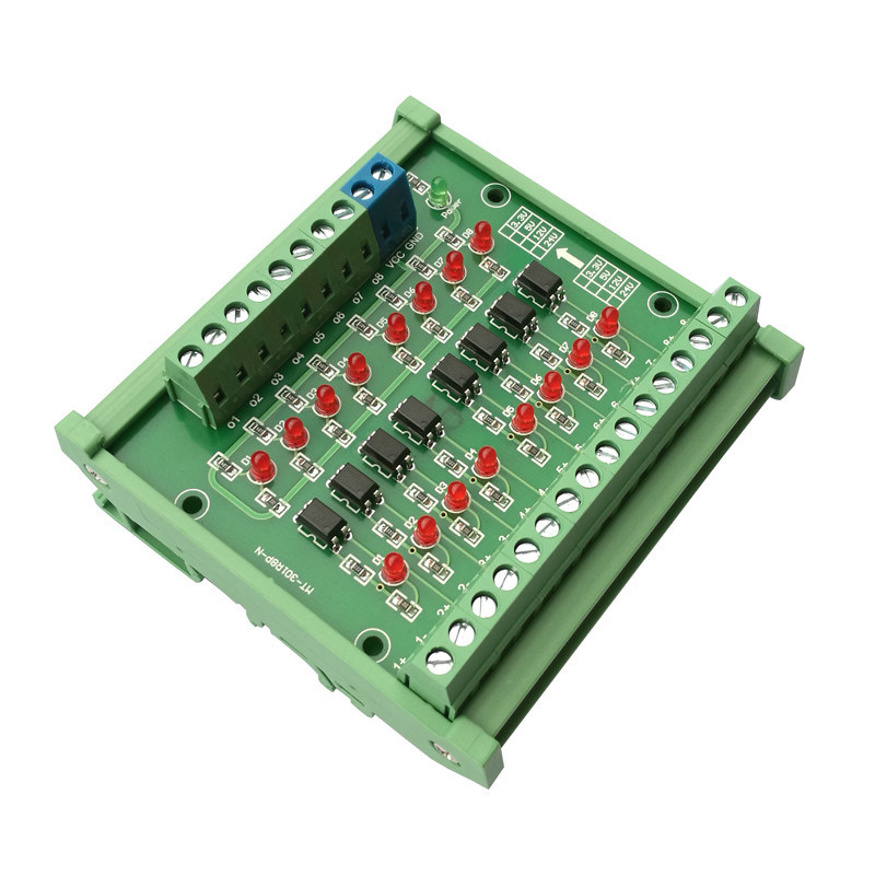TTL HTL Signals Converter Terminal Blocks Board 8 Ways For PLC NPN or