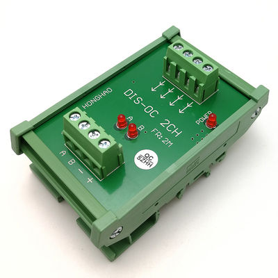 Converter 5V Differential TTL Singal into Collector 24V HTL Signal 2 Ways Support PLC NPN and PNP