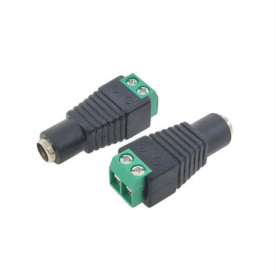 5.5mm x 2.1mm Female Jack DC Power Adapter for CCTV Camera LED Strip Lights