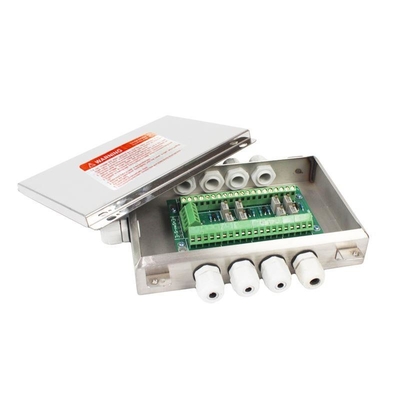 8 Way Stainless Steel Load Cells Summing Junction Box Enclosure Weighing Sensor for Platform Scale