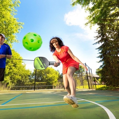 Pickleball Paddle Racket Set With Portable Carry Bag Wooden Racquet for For Adults Child
