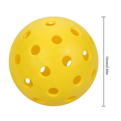 Indoor Pickleball Balls USAPA Paddle Ball 26 Holes Pickleball Sport Training Practice Plastic Pickleball