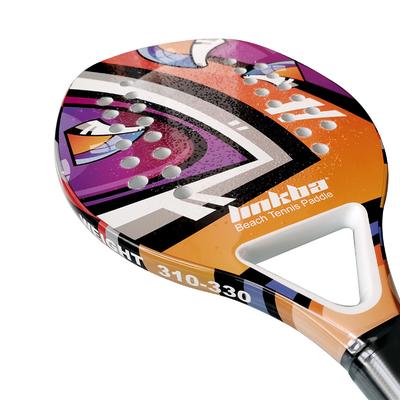 Beach Tennis Racket Ergonomic Cushion Grip Carbon Fiber Tennis Paddle Racquets