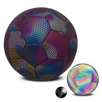 Luminous Football Soccer Glowing Football Glow in Dark Size 4/5 Soccer Ball for Kids