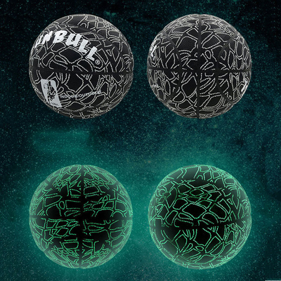 Basketball Official Size 7 Light Up Streetball Fluorescent Bright Basketball Ball for Night Game