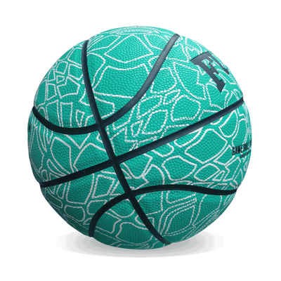 Basketball Official Size 7 Light Up Streetball Fluorescent Bright Basketball Ball for Night Game