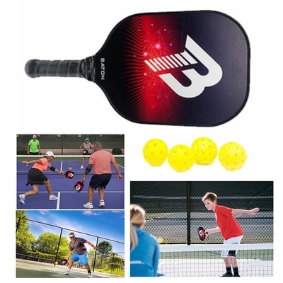 Pickleball Paddles Lightweight Racquet Fiberglass Surface Pickleballs Paddle Set
