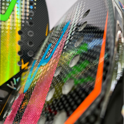3K Carbon Fiber Rough Face Beach Tennis Racket Professional Padel Tennis Racquet