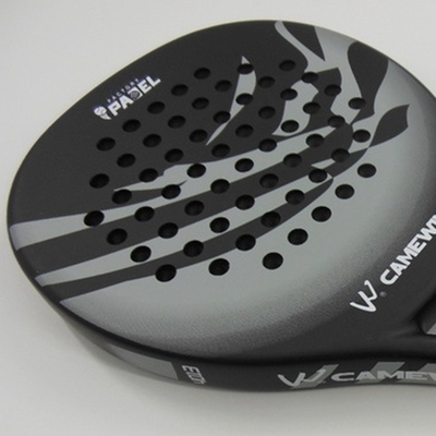 Beach Tennis Racket Carbon And Glass Fiber Padel Tennis Rackets Soft Face Paddles Racquet