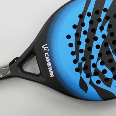 Beach Tennis Racket Carbon And Glass Fiber Padel Tennis Rackets Soft Face Paddles Racquet