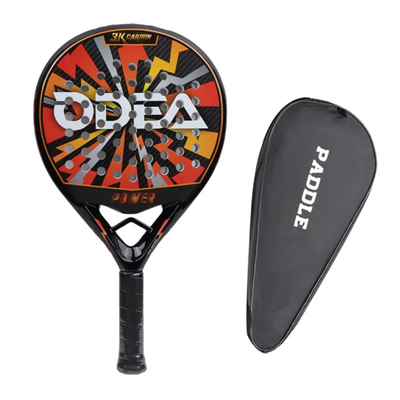 3K Carbon Firber Soft Face Paddle Tennis Racquet Profissional Padel Tennis Racket with Bag