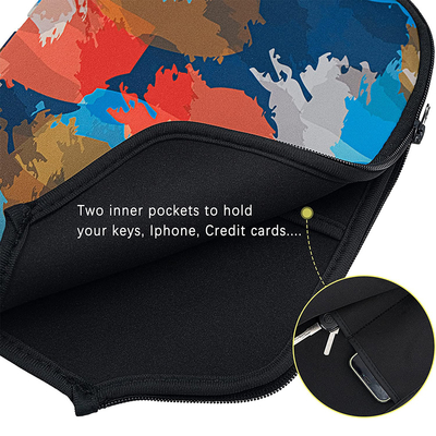 Neoprene Colored Pickleball Racket Protective Sleeve Pickleball Balls Holder Organizer