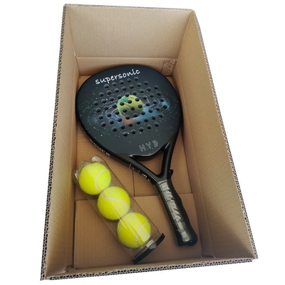 Paddel Racket Carbon Fiber Surface Flex Foam Core Beach Tennis Racquets Padel 38mm