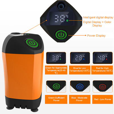 Outdoor Camping Shower Rechargeable Battery Powered Handheld Electric Pump Camping Bath Kit