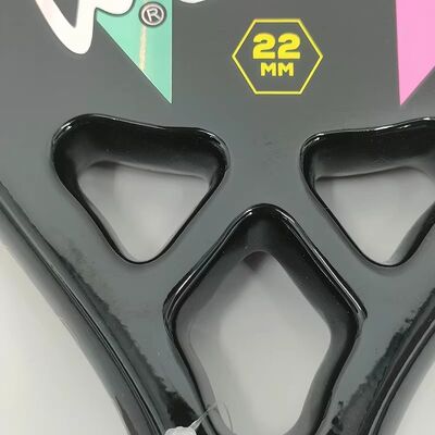 3K Carbon Fiber Beach Tennis Racket Rough Grit Surface Tennis Padel with Carrybag