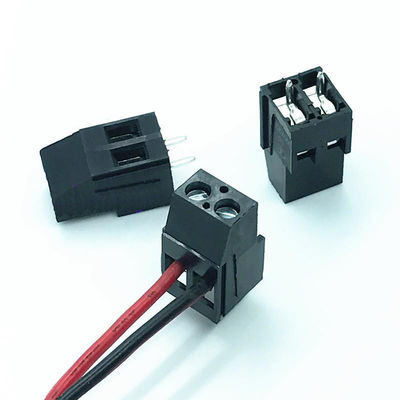 5.08mm / 0.2" Pitch PCB Mounted Screw Terminal Blocks 2P 3P Combination Black