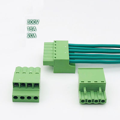 5.08mm Pitch Pluggable Screw Terminal Blocks Horizontal Wiring Entry Power Connector