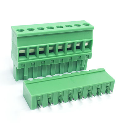 5.08mm Pitch PCB Screw Terminal Blocks Plug Straight Pin Header Horizontal Wiring Entry