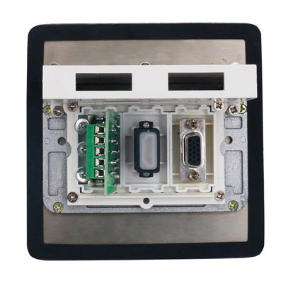 Open Type Floor Sockets Multimedia Modulars Combination Stainless Steel Ground Outlet Box Waterproof
