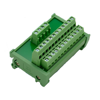 1 in 12 out Power Wiring Distribution Splitter Source Divider Terminal Blocks Breakout Board