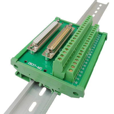 DB37 D Sub 37 Pin Male Female Dual Connectors Terminals Block Wiring Breakout Board