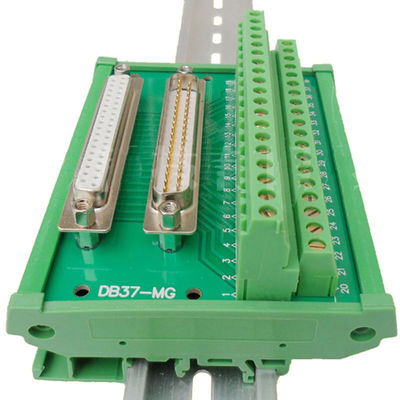 DB37 D Sub 37 Pin Male Female Dual Connectors Terminals Block Wiring Breakout Board