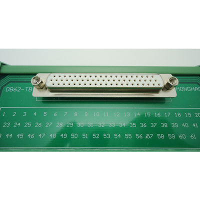 DB62 D Sub 62 Pin Female Socket D Sub Terminal Block Breakout Board Adapter Connector DIN Rail