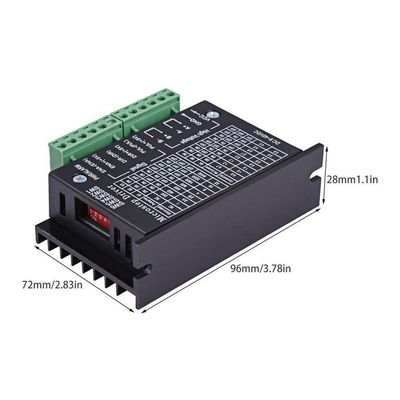 3A Two-phase 1.2Nm Single Axis 57 Stepper Motor + TB6600 4A 40V Driver+ Direction Speed Cotroller Kit