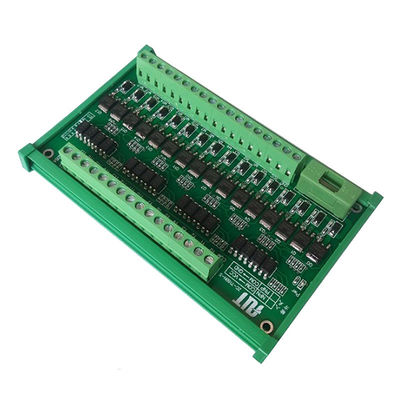 16 Ways PLC Output Power Amplifier Module Relay Board ZC16BN NPN Signal Outlet
