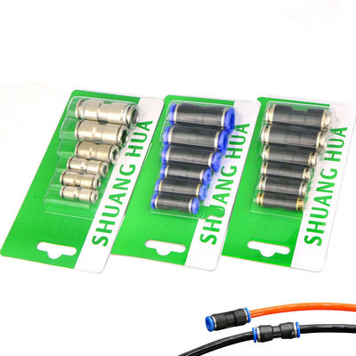 Air Compressor Hose Tube Straight Pneumatic Push In Quick Connector Adapters fittings Set 4mm 5mm to 14mm