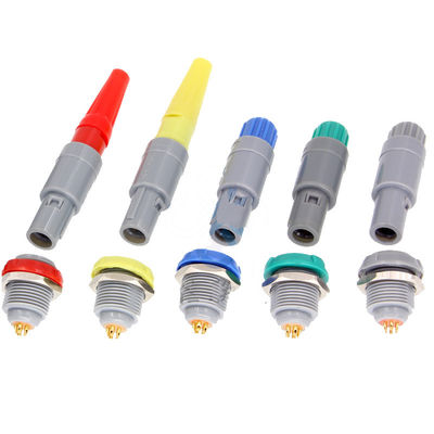 PAG PKG Electrical Push Pull Self-latching Plug Socket Replacement Plastic Tubing Connector