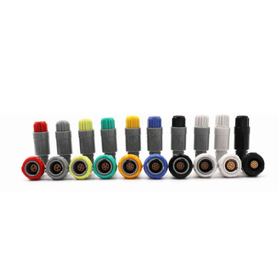 PAG PKG Electrical Push Pull Self-latching Plug Socket Replacement Plastic Tubing Connector