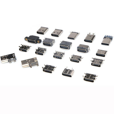 USB 3.1 Type C Female Socket 6P 9P 14P 16P 24P Charging Port Jack Connector