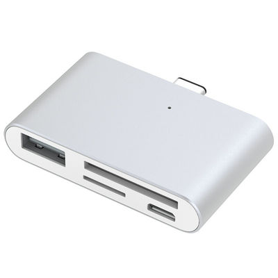 USB 3.1 TYPE-C to USB 2.0 Hub SD TF OTG Card Reader for Smart Phone Tablet PC