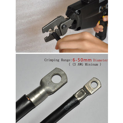 Electric Powered Wire Terminals Crimper Handheld Automatic Crimping Tool 220V / 100V