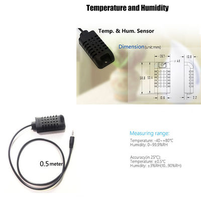 WiFi Smart Switch Temperature Humidity Monitor Kit With Amazon Alexa Google Home Voice Control
