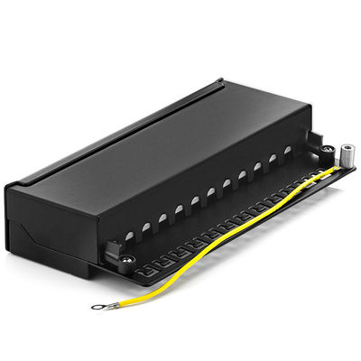 12 Port Pacthpanel UTP Wall Mount RJ45 Patch Panel Cat6 Cable Distributor Distributor Box Splitter