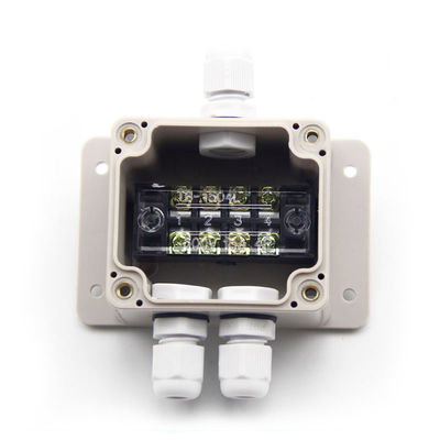 Electrical Enclosure Junction Box with Cable Glands Connectors 63*58*45mm  Wall Mount Waterproof