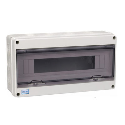 HT 18 Way IP65 Waterproof Outdoor Electrical Enclosure Distribution Plastic Switch Box