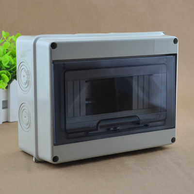 HT 8 Way IP65 Waterproof Outdoor Electrical Enclosure Distribution Plastic Switch Box