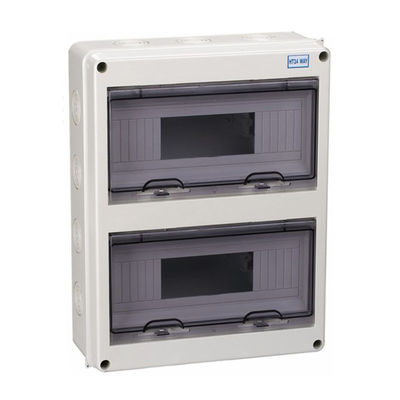 HT 24 Way IP65 Waterproof Outdoor Electrical Enclosure Distribution Plastic Switch Box