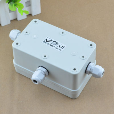 IP65 Waterproof Cable Junction Box 80*130*70mm 3 ways UK2.5B Din Rail Terminal Blocks Kit