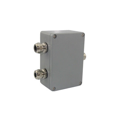 3 Ways IP65 Waterproof Aluminum Distribution Junction Box with Terminal Blocks 125*80*55mm