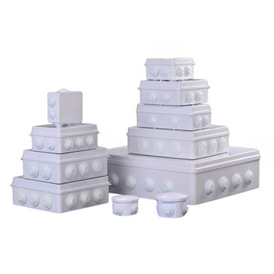 CCTV Camera Monitor Distribution Waterproof Cable Junction Box with PG21 Connectors