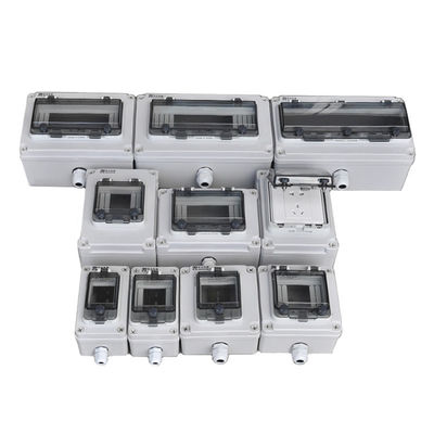 Wall Electric Plastic Enclosure Switch Circuit breaker Box Waterproof Outdoor 2 3 4 5 6 8 10 12 16 18 Way