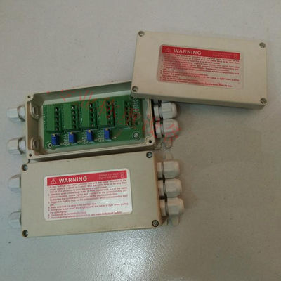 4 Way Weighing Sensor Load Cell Summing Junction Box Plastic Enclosure for Platform Scale