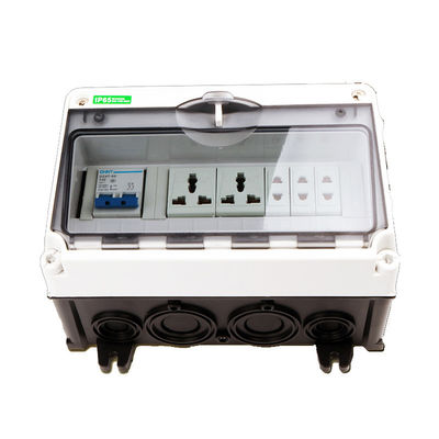 12 24 36 48 Way IP65 Waterproof Outdoor Wall Electrical Enclosure Plastic Distribution Box