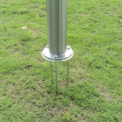 Outdoor Garden Stainless Steel In-ground Lawn Electrical Power Sockets Outlet 10A AC250V