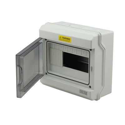 9 Way IP66 Waterproof Outdoor Electrical Enclosure Distribution Plastic Switch Circuit Breaker Box